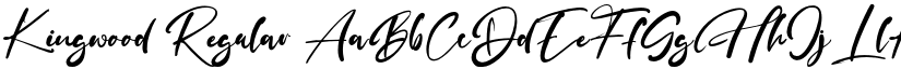 Kingwood Regular font