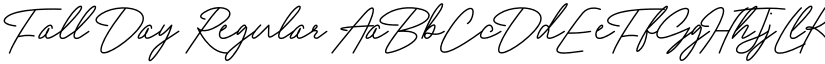 Fall Day Regular font