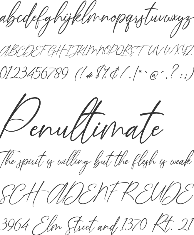 hoppipola font preview