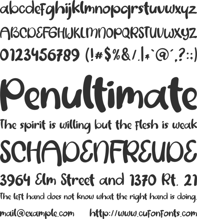Back To Fishing font preview