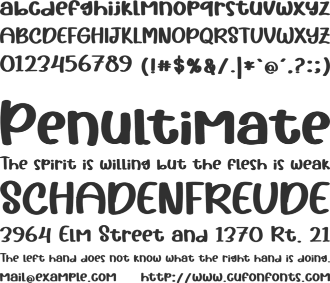 Sunkiss Farmhouse font preview