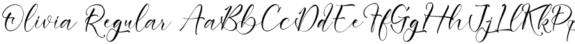 Olivia Regular font