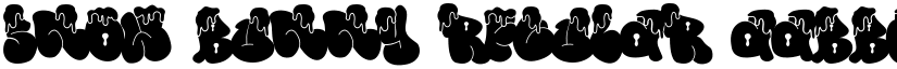 Snow Bunny Regular font