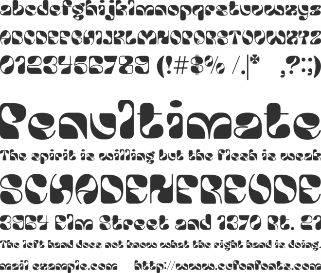 Summer Free font preview