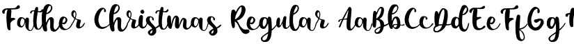 Father Christmas Regular font