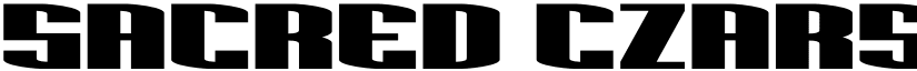 Sacred Czars Regular font