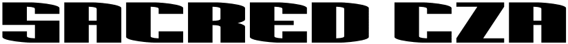 Sacred Czars Expanded Regular font