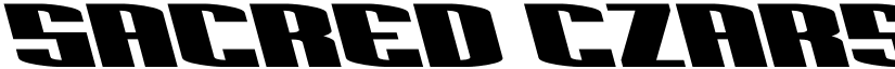 Sacred Czars Leftalic Regular font