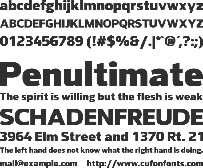 LT Streetway Neue font preview