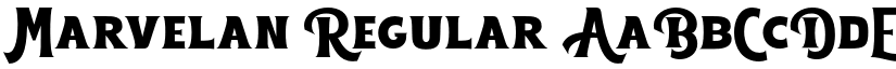 Marvelan Regular font
