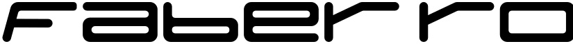 FABER Rounded font