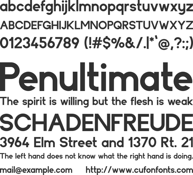 dity font preview