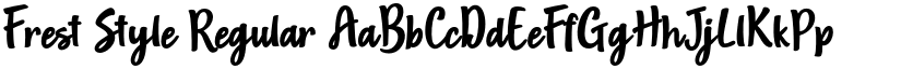 Frest Style font download