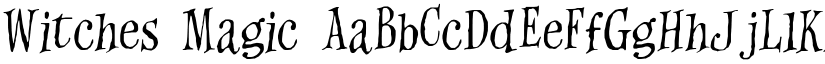Witches Magic font