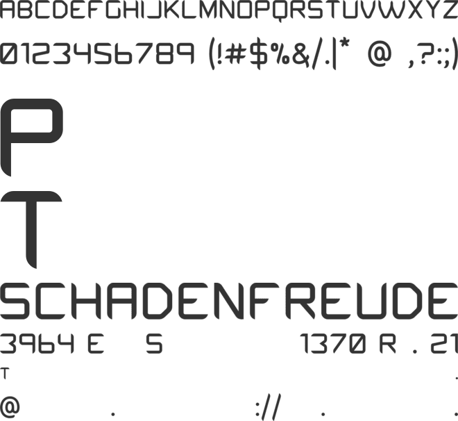 Tescaro font preview