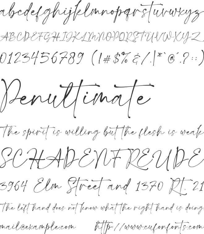 Best Soullmate font preview
