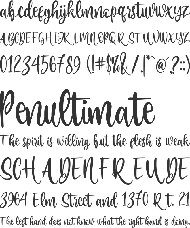 Cosmic Furry font preview