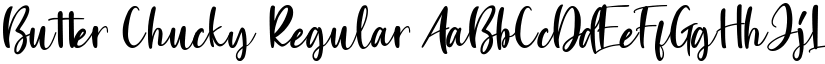 Butter Chucky Regular font