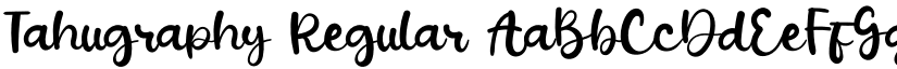 Tahugraphy font download