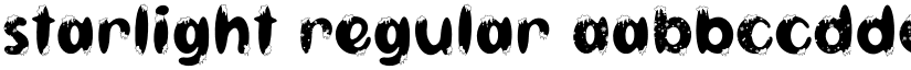 Starlight Regular font