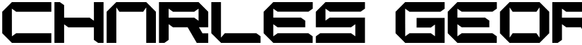CHARLES GEORGE Regular font