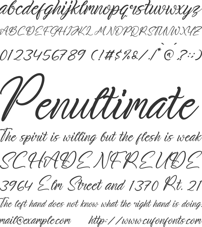 Martinez Gauttaro font preview