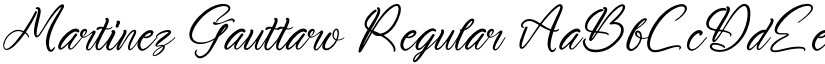 Martinez Gauttaro font download
