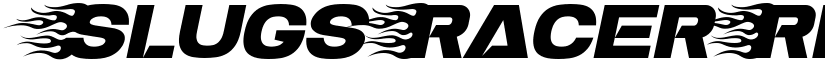 Slugs Racer Regular font