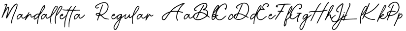 Mandalletta Regular font