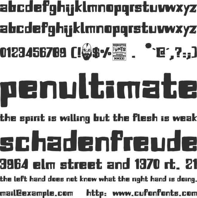 Space Packet Protocol font preview
