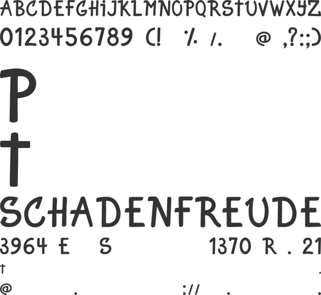 Just For Fun font preview