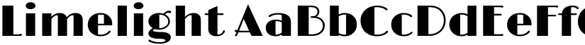 Limelight font