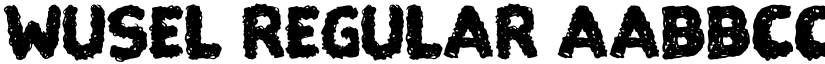 Wusel Regular font