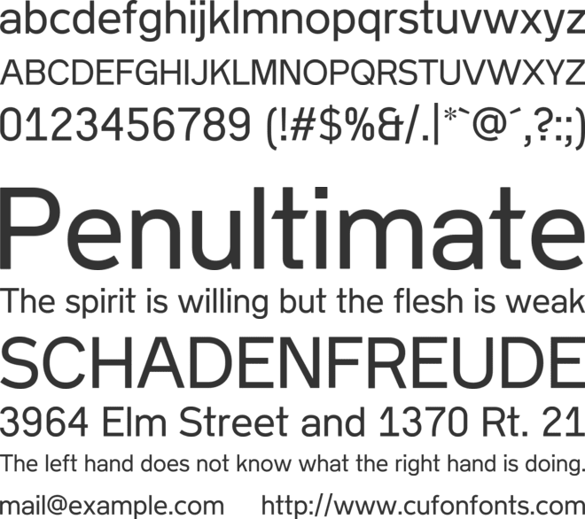 Nuova Volte font preview