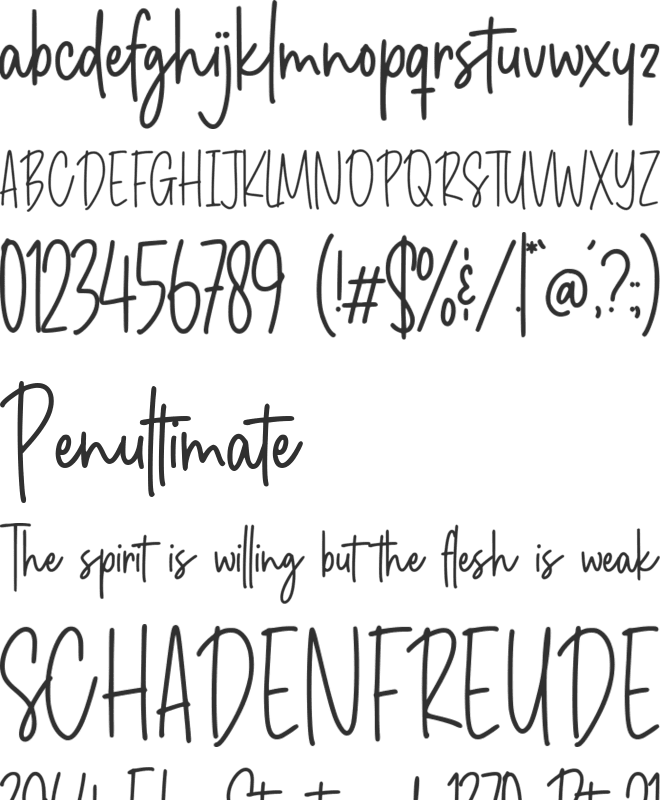 Demigoldetty font preview