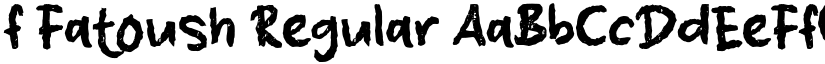 f Fatoush font download
