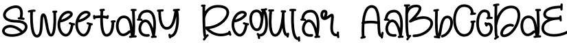 Sweetday Regular font
