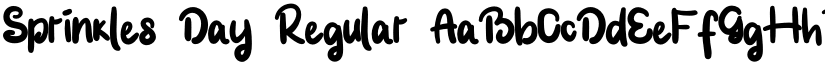 Sprinkles Day Regular font
