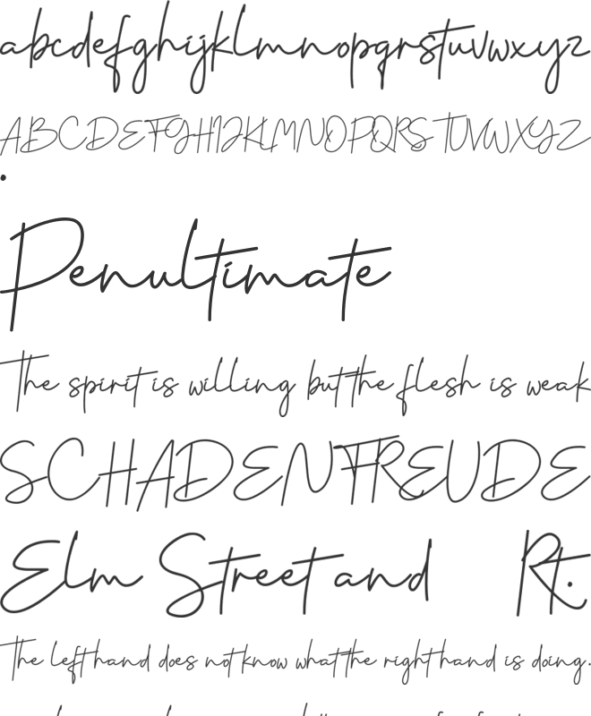 Christmas Bella font preview