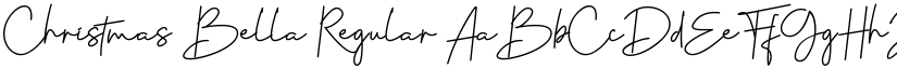 Christmas Bella Regular font