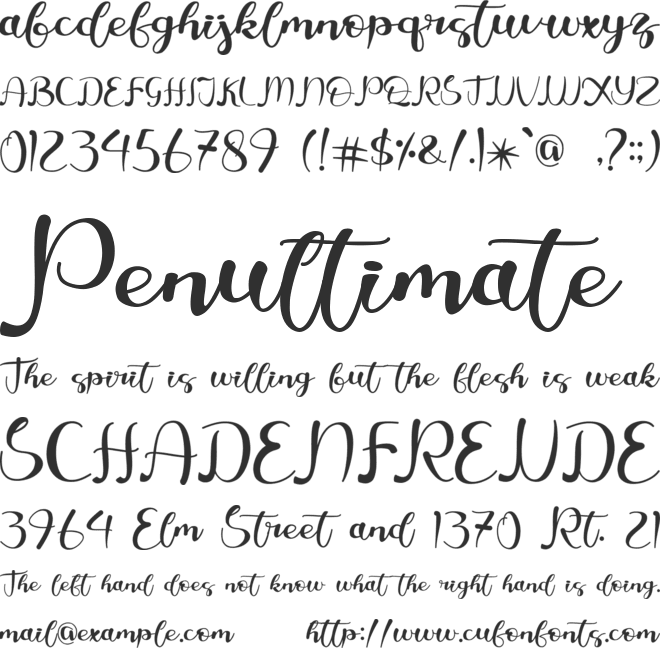 sweet christmas - Personal Use font preview