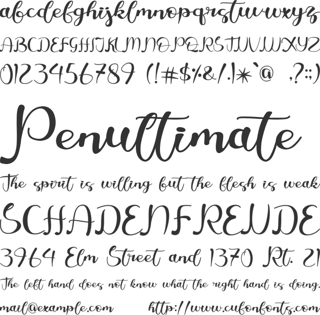 sweet christmas - Personal Use font preview