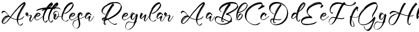 Arettolesa font download