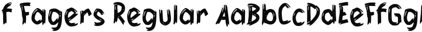 f Fagers font download