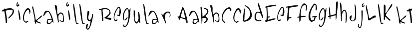 Pickabilly font download