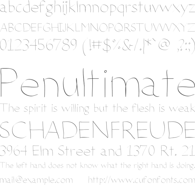 DeterioratetheInternet font preview