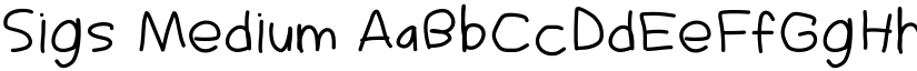Sigs font download