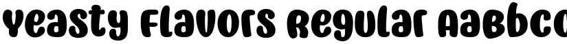 Yeasty Flavors Regular font
