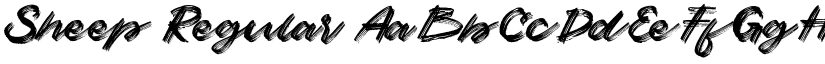 Sheep Regular font