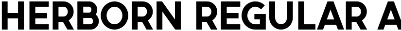 Herborn Regular font